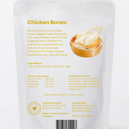 🍗Homemade Dog Treats - Chicken Treat 1/2lb