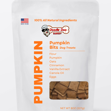 Homemade Dog Treats - 🎃 Pumpkin Bits Dog Biscuits 1/2lb