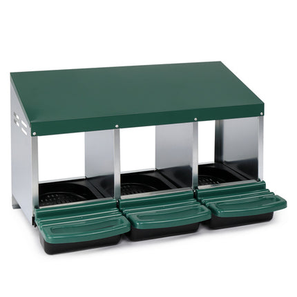 3-compartment Chicken Feeding Trough