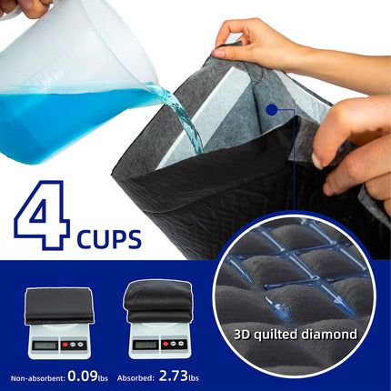 PETMARVEL Disposable Charcoal Puppy Pads Odor Control 24x24 Inches