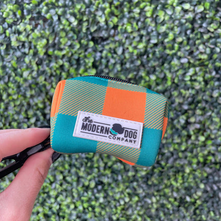 The Modern Dog Company - Plaid Camping Poop Bag Holder