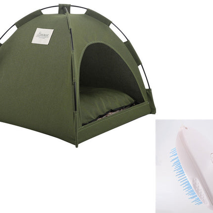 Foldable Cooling Tent Cat Bed