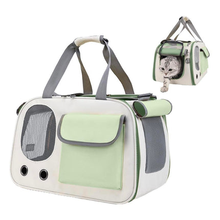Portable And Lightweight Pet Travel Large Capacity Breathable Shoulder Backpack Cat Bag