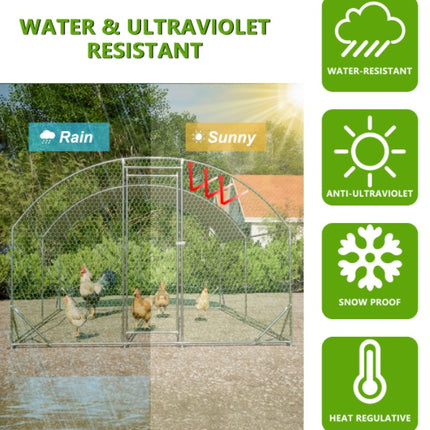 10x13 Foot Dome Chicken Coop - LITTLE PAW