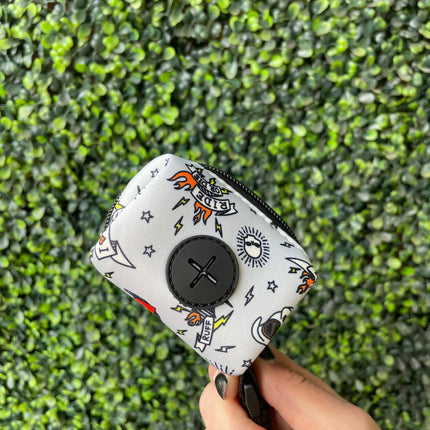 The Modern Dog Company - Bad to the Bone Poop Bag Holder