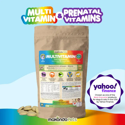 Multivitamin for Dogs & Cats. Prenatal Vitamins