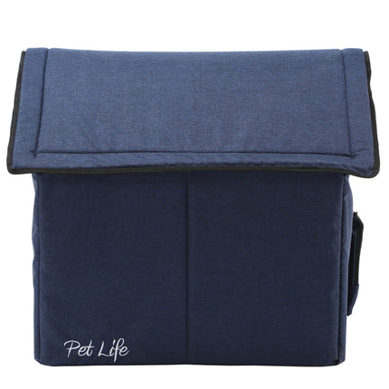 Pet Life 'Hush Puppy' Collapsible Electronic Heating and Cooling Smart Pet House