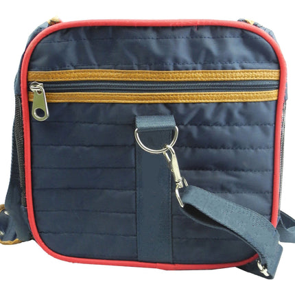 Pet Life ® 'Aero-Zoom' Airline Approved lightweight Wire Framed Folding Collapsible Fashion Pet Dog Carrier