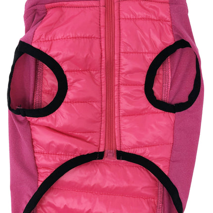 Pet Life ® 'Apex' Lightweight Hybrid 4-Season Stretch and Quick-Dry Dog Coat w/ Pop out Hood