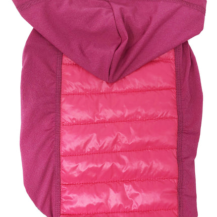 Pet Life ® 'Apex' Lightweight Hybrid 4-Season Stretch and Quick-Dry Dog Coat w/ Pop out Hood