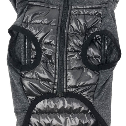 Pet Life ® 'Apex' Lightweight Hybrid 4-Season Stretch and Quick-Dry Dog Coat w/ Pop out Hood