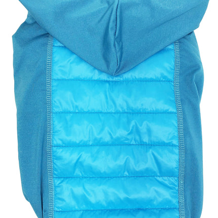 Pet Life ® 'Apex' Lightweight Hybrid 4-Season Stretch and Quick-Dry Dog Coat w/ Pop out Hood