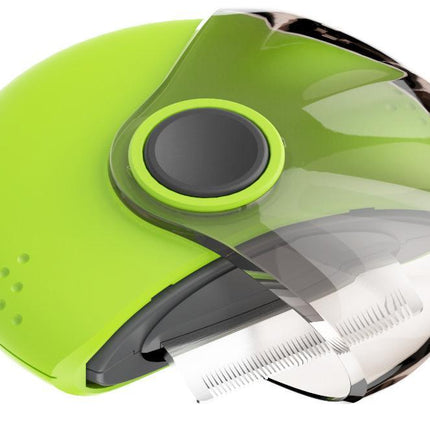 Pet Life ® 'Axler' Triple Rotating Rake Deshedder and Dematting Grooming Pet Comb