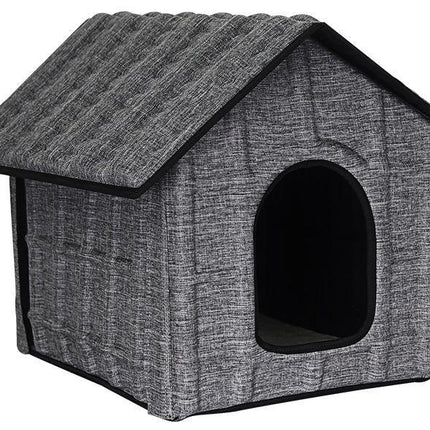 Pet Life ® 'Collapsi-Pad' Folding Lightweight Travel Pet House with inner Mat