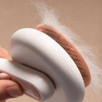 Pet Life ® 'Concepto' Modern Bristle Grooming Pet Deshedder Comb