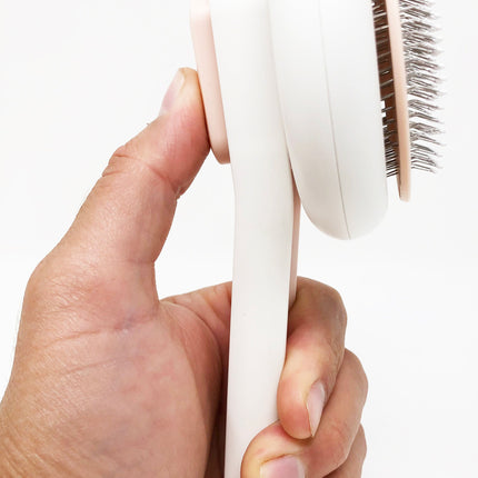 Pet Life ® 'Concepto' Modern Bristle Grooming Pet Deshedder Comb