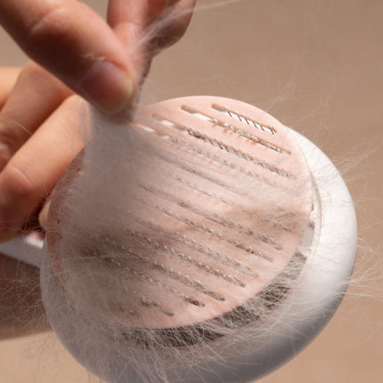 Pet Life ® 'Concepto' Modern Bristle Grooming Pet Deshedder Comb