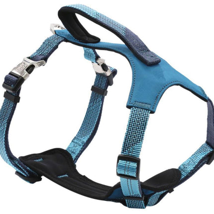 Pet Life ® 'Geo-prene' 2-in-1 Shock Absorbing Neoprene Padded Reflective Dog Leash and Harness