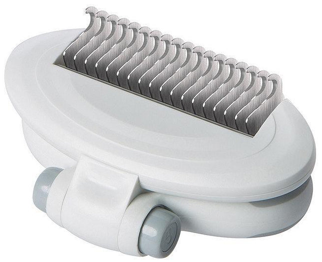 Pet Life ® 'Gyrater' Swivel Travel Grooming Dematting Pet Comb