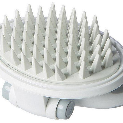 Pet Life ® 'Gyrater' Swivel Travel Silicone Massage Grooming Pet Brush