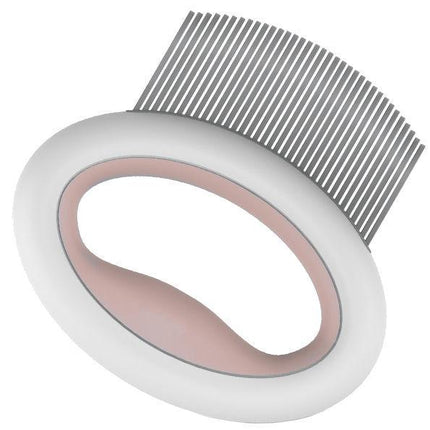 Pet Life ® 'Knuckler' Handheld Travel Flexible Grooming Pet Rake Comb