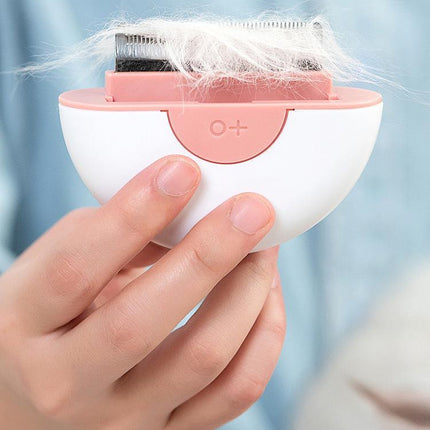 Pet Life ® 'LYNX' 2-in-1 Travel Connecting Grooming Pet Comb and Deshedder