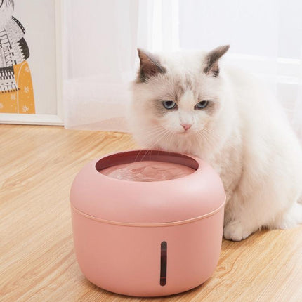 Pet Life ® 'Moda-Pure' Ultra-Quite Filtered Dog and Cat Fountain Waterer