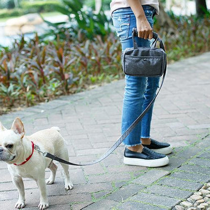 Pet Life ® 'Posh Walk' Purse Dog Leash, Accessory Holder and Waste Bag Dispenser