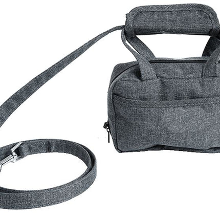 Pet Life ® 'Posh Walk' Purse Dog Leash, Accessory Holder and Waste Bag Dispenser