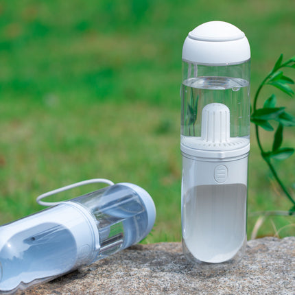 Pet Life ® 'PYURE' Handheld Travel Filtered Water Feeder
