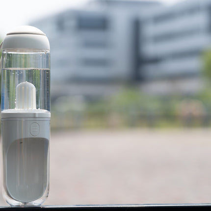 Pet Life ® 'PYURE' Handheld Travel Filtered Water Feeder