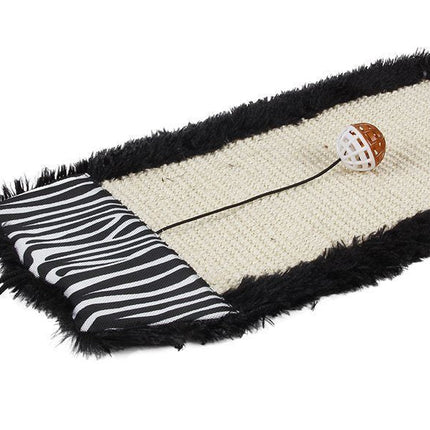 Pet Life ® 'Scrape-Away' Sisal and Jute Hanging Carpet Cat Scratcher Toy