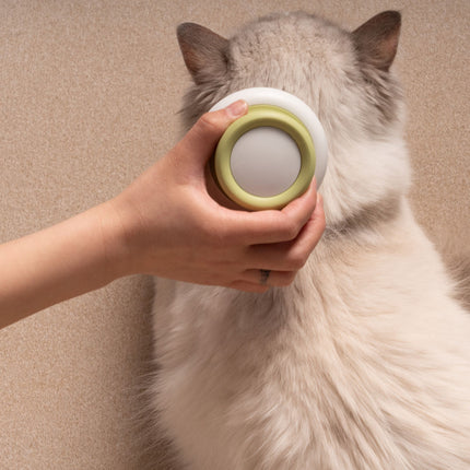 Pet Life ® 'Scwubba' Handheld Bathing Brushing and Massaging Soft Flexible Grooming Pet Comb