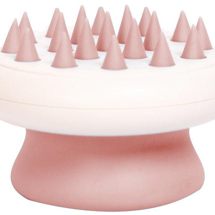 Pet Life ® 'Scwubba' Handheld Bathing Brushing and Massaging Soft Flexible Grooming Pet Comb