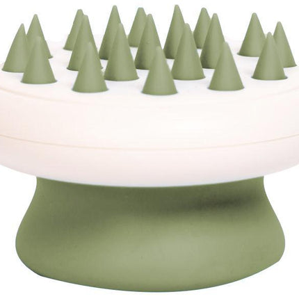 Pet Life ® 'Scwubba' Handheld Bathing Brushing and Massaging Soft Flexible Grooming Pet Comb