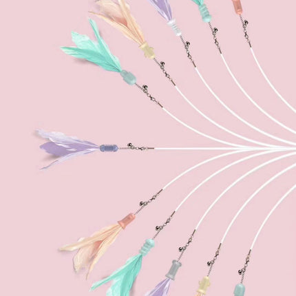 Pet Life ® 'Wander-cat' Customizeable and Extendable 10-in-1 Attachment Laser Cat Teaser