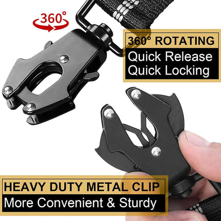 Heavy Duty Tactical 'No-Pull' Bungee Leash