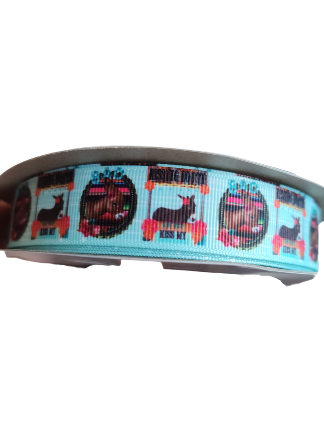 Donkey (Ass) Kissing Booth Nylon Dog Collar