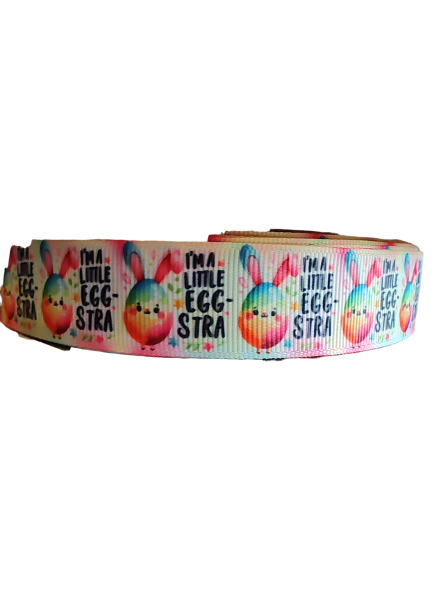 Eggstra Easter Nylon Dog Collar