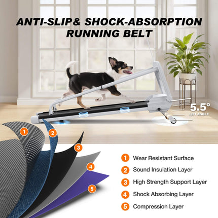 Smart Pet Treadmill With Adjustable Speed For Small And Medium Dogs
