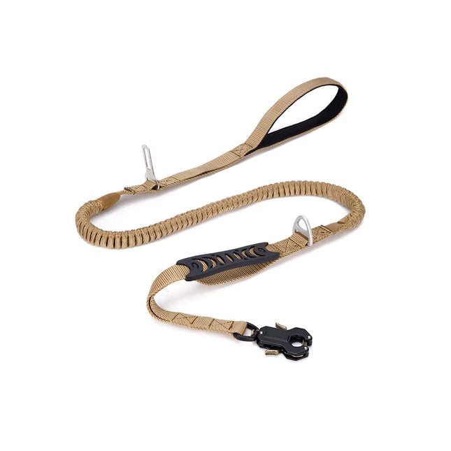 Tactical 'No-Pull' Bungee Leash - Upgraded Frog Clip