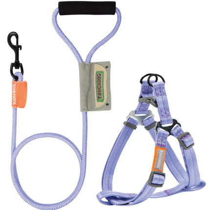 Touchdog ® 'Macaron' 2-in-1 Durable Nylon Dog Harness and Leash