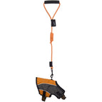 X-Small / Orange, Charcoal Grey