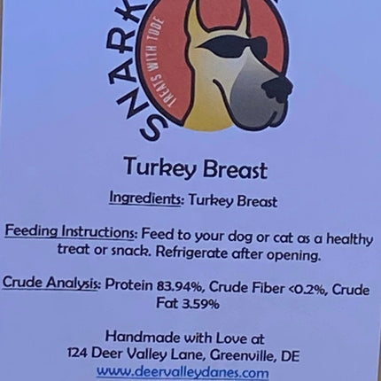 Snarky Bark Turkey Breast Jerky